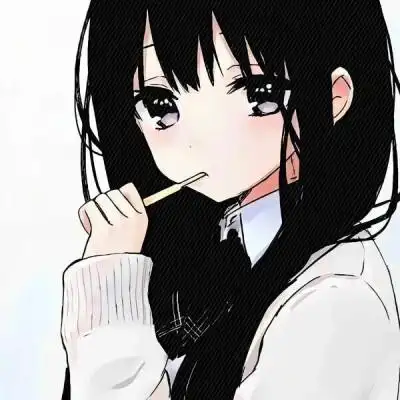 动漫头像小众高清女生