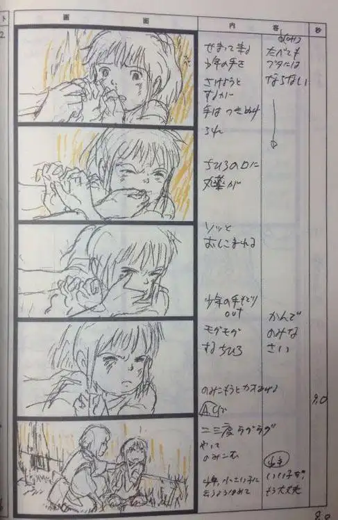 精致分镜手稿曝光 导演还是漫画家?【12】