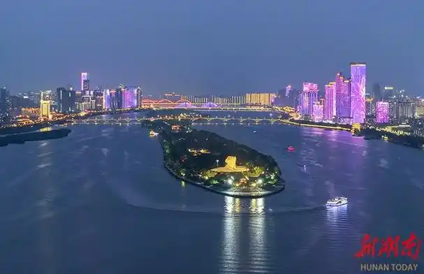 璀璨夜景看长沙