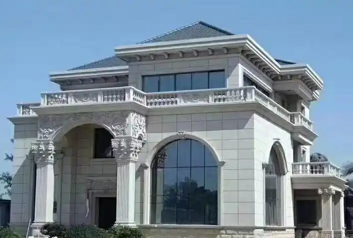 每种风格的别墅外墙装饰真石漆选什么颜色搭配才好看