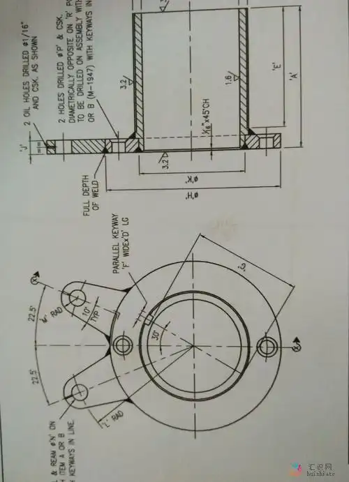 下图的旋转剖视图是怎样画的?