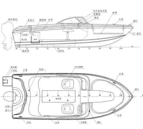 js1700休闲娱乐快艇