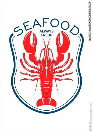 龙虾素材下载虾子矢量图下载图片