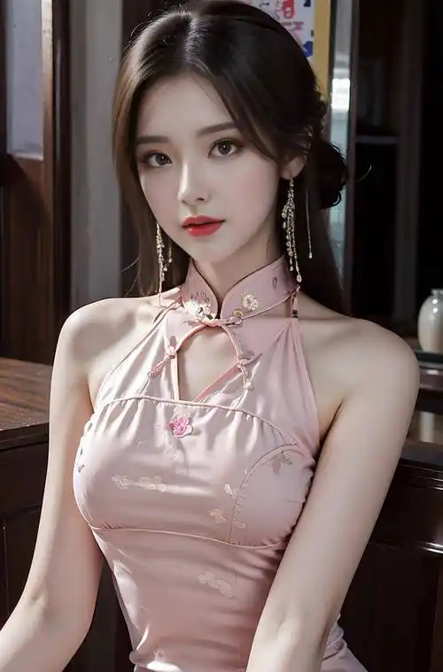 原来穿旗袍出街也能这么美,美女的民族风太迷人了!_感觉_黑色_女性