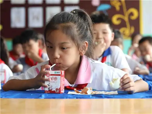 河北唐山市丰润区近4万名农村小学生吃上营养餐