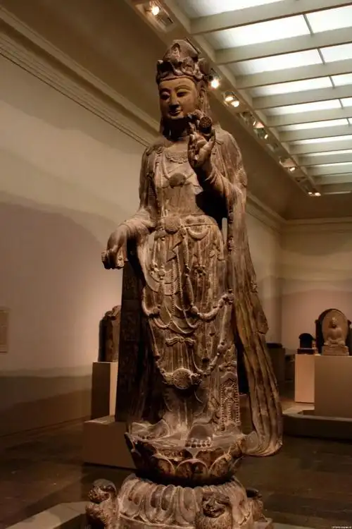 他乡遇故知 | 波士顿美术馆藏隋观音立像