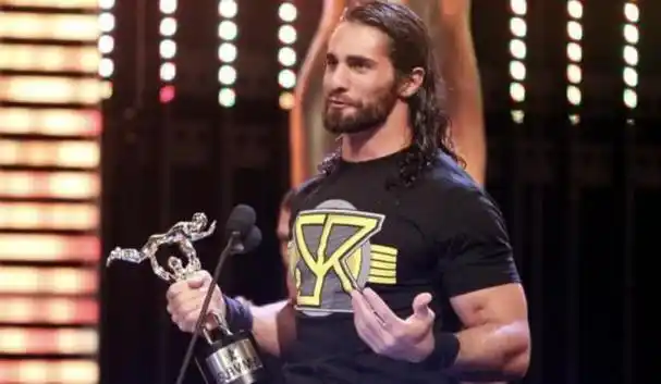 盘点wwe摔跤手赛斯罗林斯冠军记录和成就,简直太强了!