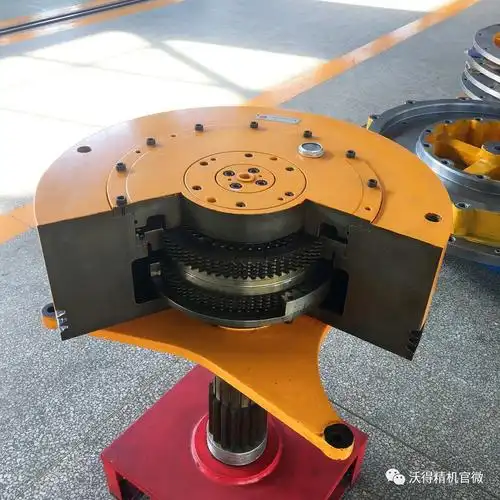 沃得精机全系标配自制的湿式离合器