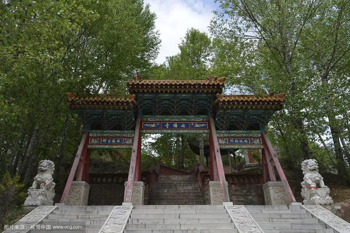 山西忻州:五台山七佛寺