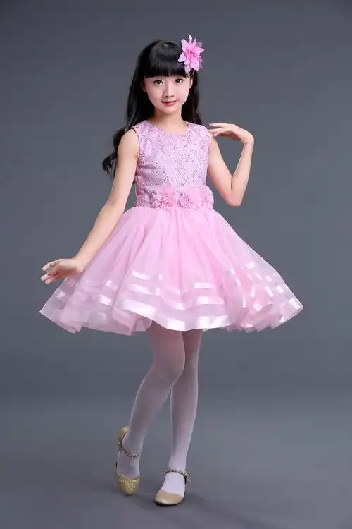 幼儿园儿童演出服女童蓬蓬纱裙六一女孩公主表演儿童演出服