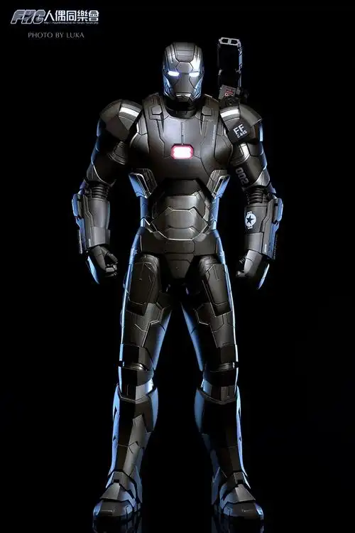 [双子星]hottoys ht 1/6 钢铁侠3 战争机器 mark2 压铸合金 现货