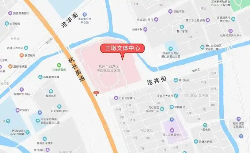 跟着地图去健身丨三墩文体中心真的要来了!篮球,羽毛球,图书馆.