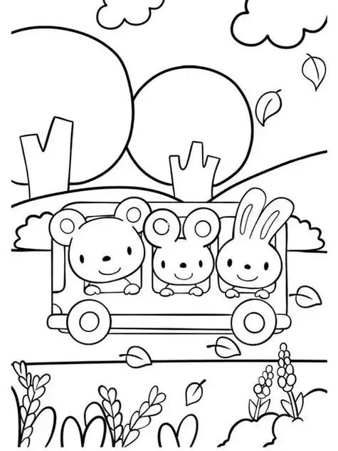 幼师  画画  绘画  可爱简笔画  儿童简笔画  幼儿园幼儿简笔画涂色