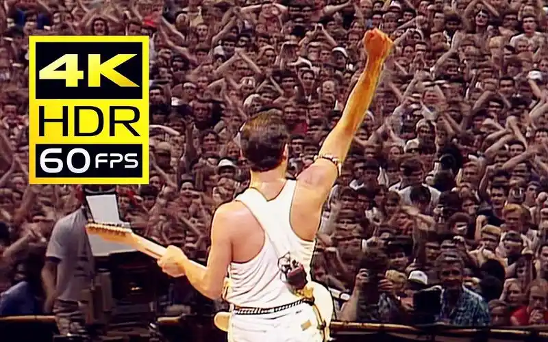 4k60帧皇后乐队liveaid1985完整ai修复高清收藏版