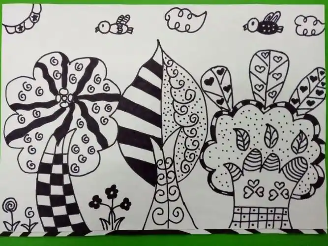 岳峰幼儿园教师基本功练习之绘画篇,用画笔描绘春之美.