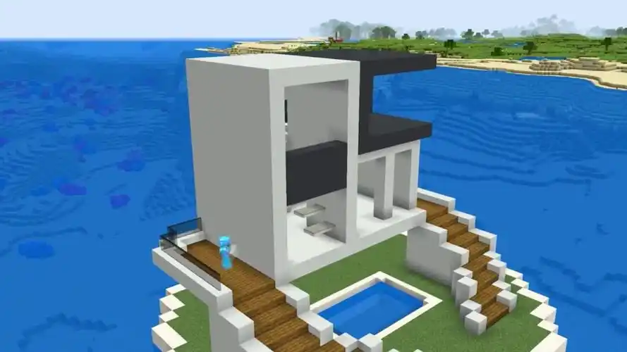 如何在我的世界中建造水上别墅-游戏视频-搜狐视频