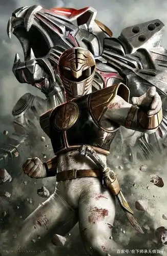 《恐龙战队》:恐龙战士主题插画,超有质感