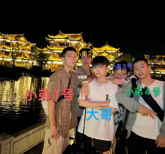 大哥带着小弟们去贵阳了