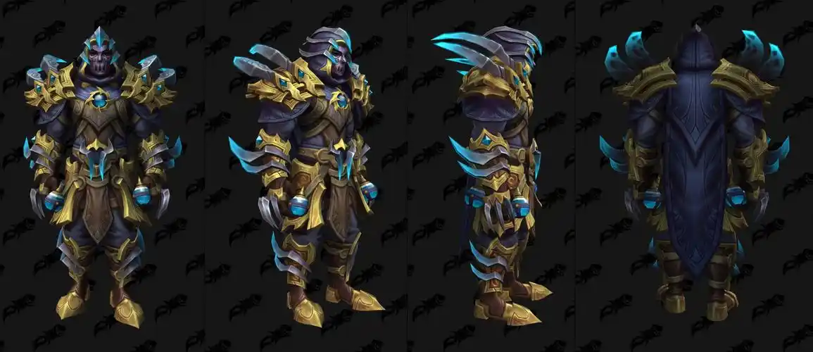 魔兽世界102盗贼套装外观一览