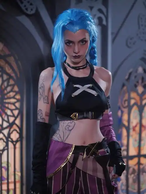 双城之战金克丝cos