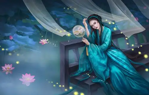 古风美人 〕作者 herapwng - 堆糖,美图壁纸兴趣社区