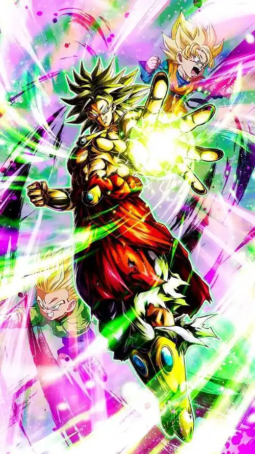 龙珠壁纸:你要的布罗利来了_微信_公众_海贼王