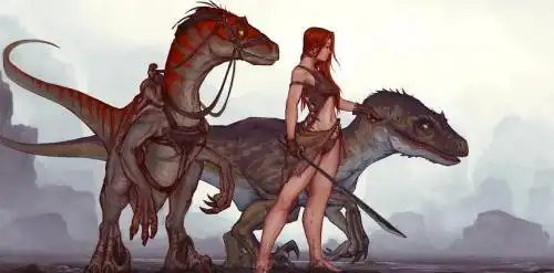 女玩家也厉害方舟生存进化主播声娇人美却能一枪刺穿恐龙