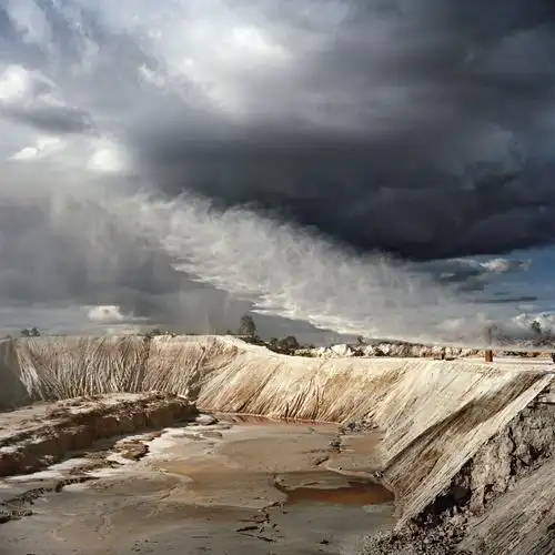 有毒金矿残渣堆南非的切尔诺贝利