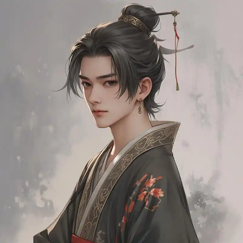 90古风动漫男生头像9515 探索古代风华,这些动漫风格的男生头像