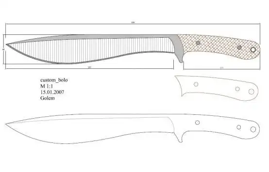 尖端(tops)战术刀:冷钢测试冷钢还经常设计很多造型新奇的冷兵器,用