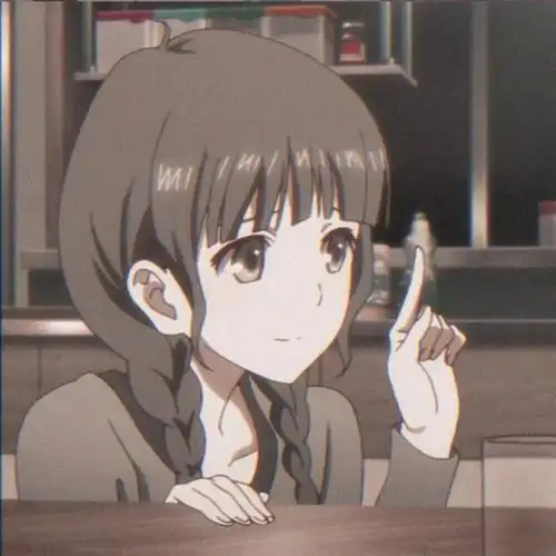 温柔可爱风动漫女头像1