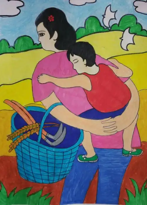 美术社团参加甘州区"美好家园,文明使者"少年儿童绘画作品展参赛作品