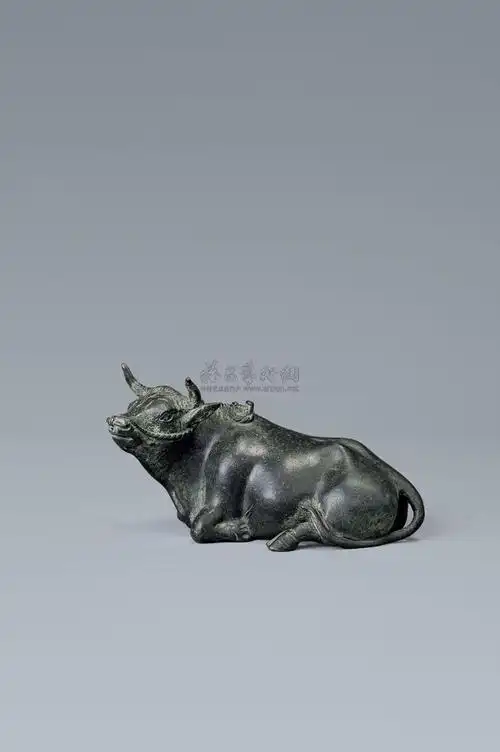2010 宋代 卧牛摆件