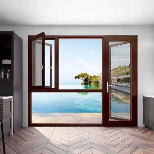 左将门窗现代风格推拉窗效果图