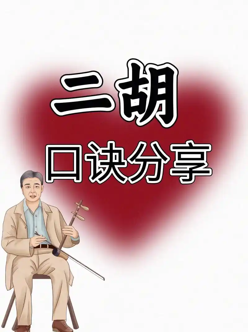 二胡口诀分享.#二胡 #二胡学习 - 抖音