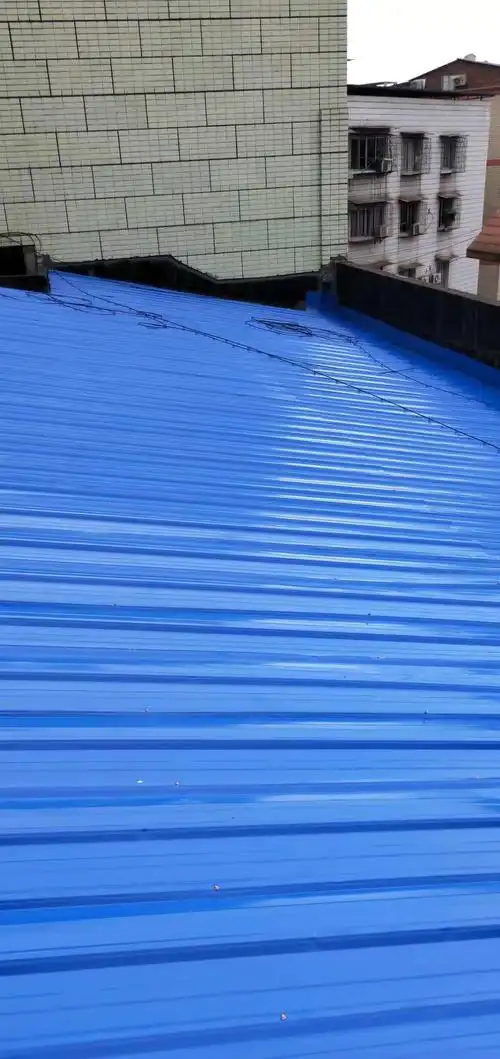 有的客户安装广安彩钢板屋顶漏水是为什么呢