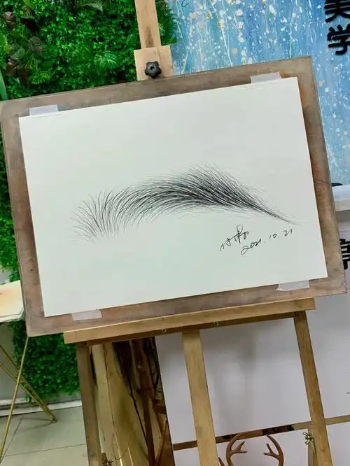 美妆素描原生眉超详细8步骤不收藏么