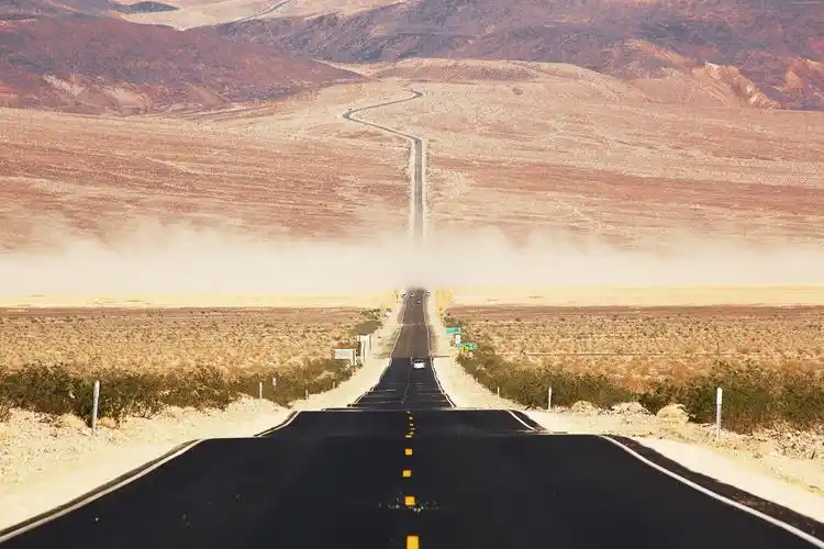 加州沙漠4k5k壁纸8k路美国日落水平1280x720分辨率查看