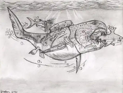 幼儿简笔画滑齿龙