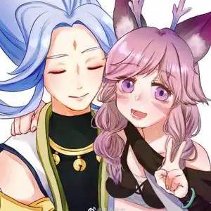 瑶与云中君情侣q版cp头像,王者荣耀云中君瑶唯美情侣头像