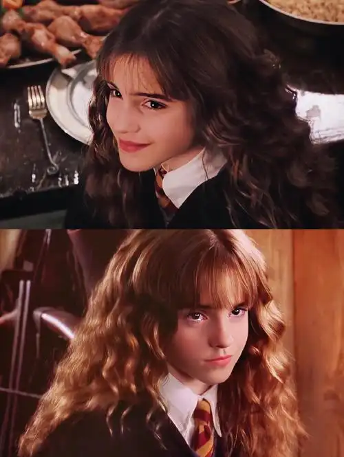 哈利波特#电影中赫敏的绝美镜头赫敏真的是又美又可爱的人间小天使了