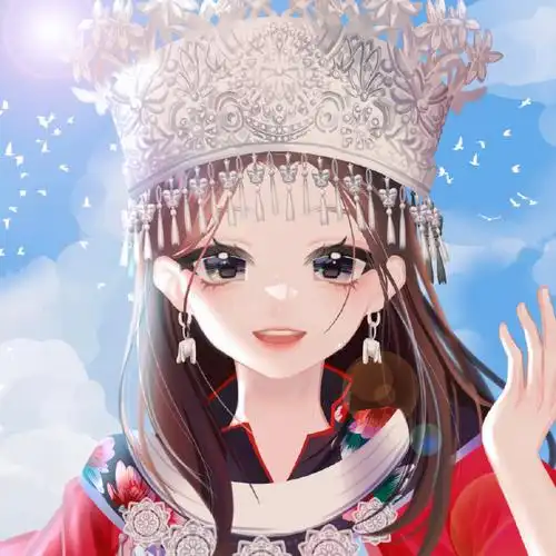 赵今麦花少苗族少女造型