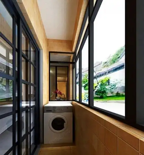 2021年封阳台效果图,落地阳台窗这么设计才好看