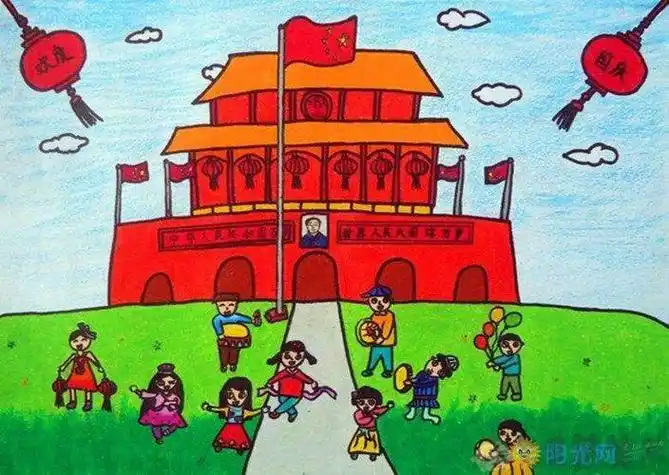 红色雷锋如何画红色故事简笔画五星红旗简笔画传承红色文化儿童画图片