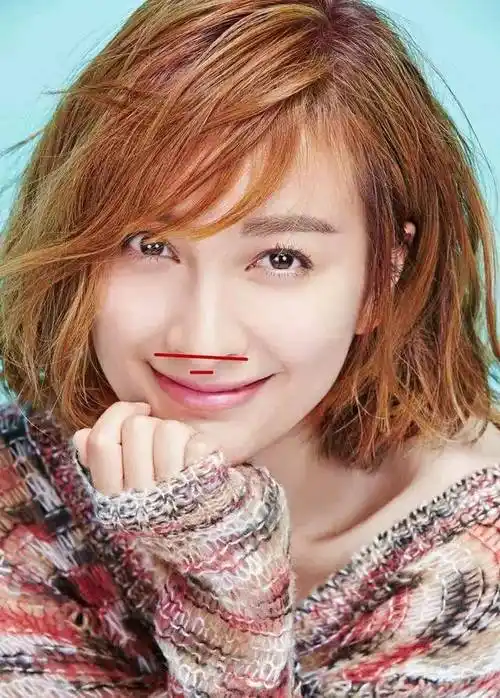 鼻梁如此高鼻子还是不好看的杨幂,原因是因为鼻子上少了这条线