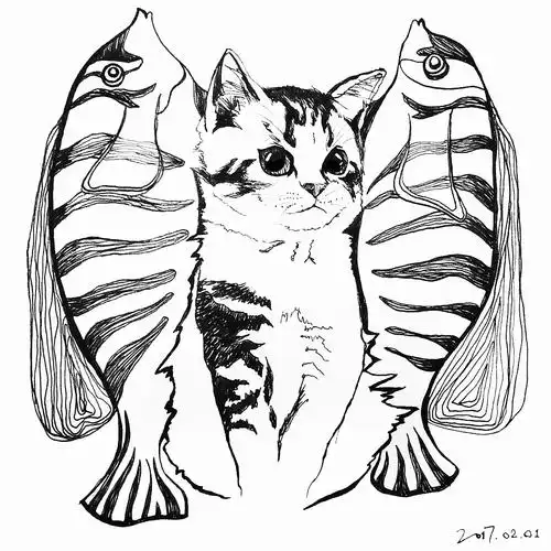 猫神|插画|艺术插画|featherlandzz - 原创作品 - 站酷 (zcool)