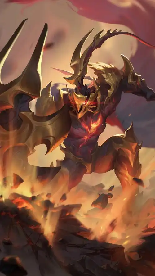 lol英雄联盟 不屈之枪 潘森 pantheon 手机壁纸