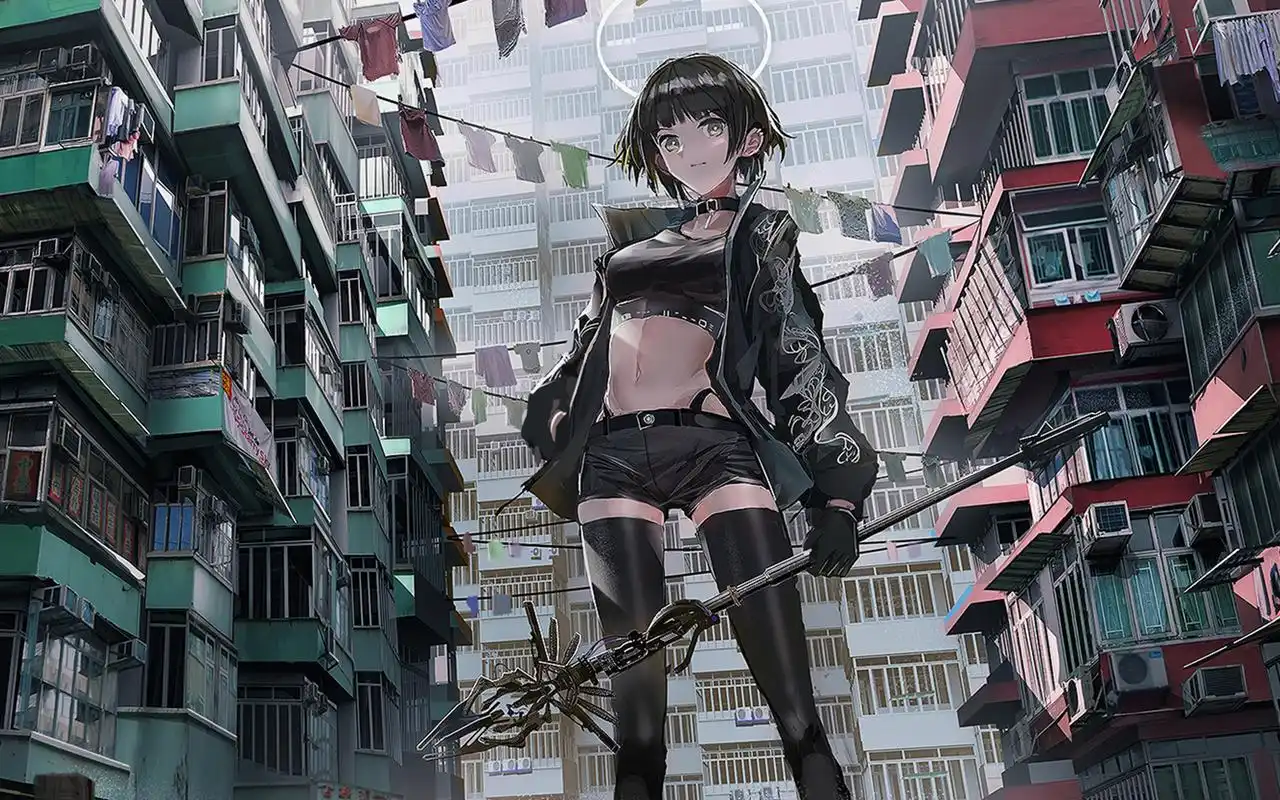 动漫美少女可爱图片桌面壁纸高清大图预览1920x1200_美女壁纸下载_美