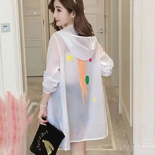 防晒衣女2019新款网红中长款