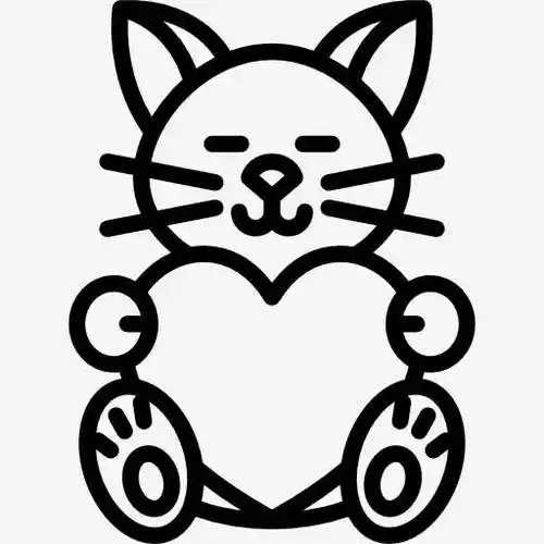 猫的心图标
